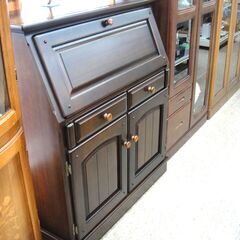 カリモク KARIMOKU ライティングビューロー 本棚 デスク コロニアル　１４３