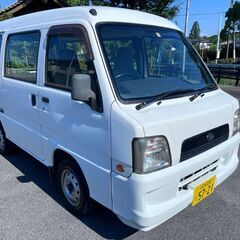 車検2年付！サンバー！5MT！乗って帰れます！