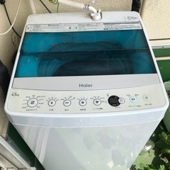 洗濯機4.5L  無料