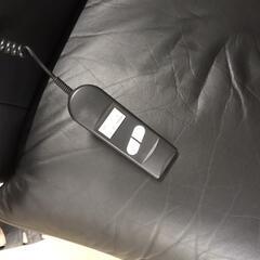 本革 電動リクライニングソファー