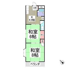 【賃貸】🏢叶Room✨（２K）★フリーレント１ヶ月★東武小泉線「...