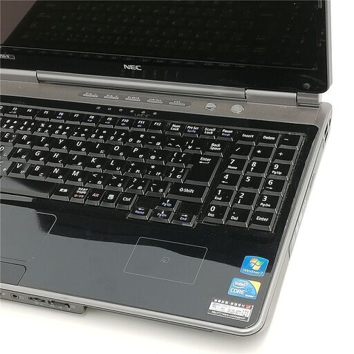 保証付 即使用可 Wi-Fi有 NEC 16インチ ノートパソコン PC-LL750BS6B ブラック 良品 Core i5 4GB BD-R 無線LAN Windows10 Office