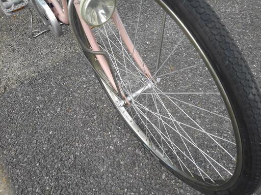 中古自転車2146 26インチ 3段ギヤ ダイナモライト