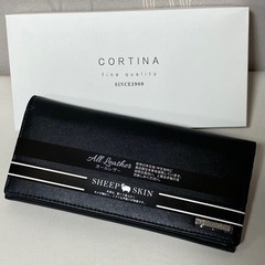 新品・未使用 cortina コルティーナ 本革 羊革 長財布 ...