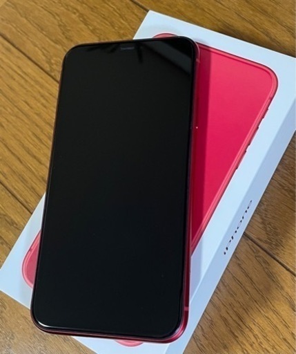 受付終了しました】iPhone11 本体 RED 64G