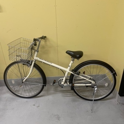 無印良品　内装3段変速のフル装備26型H型自転車