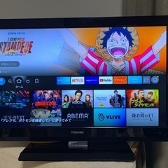 【ネット決済】東芝　REGZA 液晶テレビ(32型) & HDD...