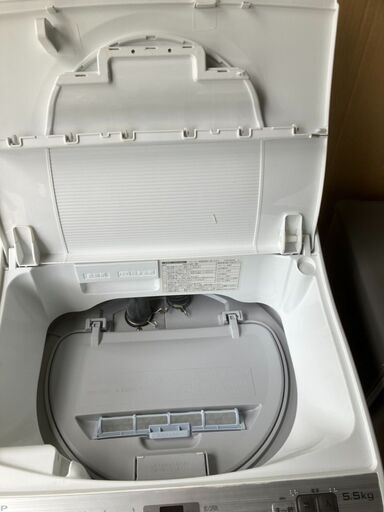 ☆中古￥17,800！【会員価格￥15,800】SHARP　5.5kg洗濯機　家電　2019年製　EX-TX5C-S型　【BG187】