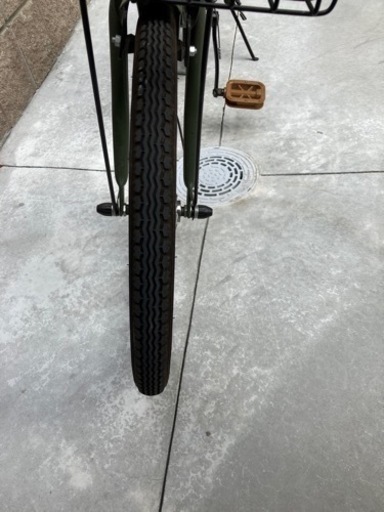 美品　折りたたみ自転車　6段ギヤ