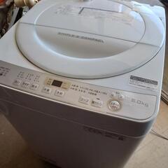 【ネット決済】SHARP製　洗濯機（美品）