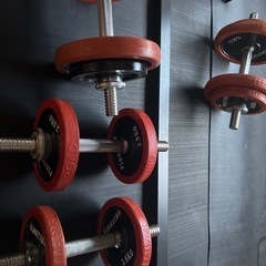 ファイティングロード FRJAPAN　筋トレセット　ダンベル　プレート付き