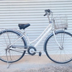 NO.2❤️27インチ　アルベルト　荷台&両足スタンド付きNO.2