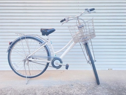NO.2❤️27インチ　アルベルト　荷台\u0026両足スタンド付きNO.2