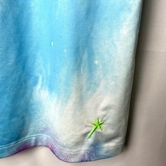 MUGLER ミュグレー 半袖 Tシャツ タイダイ ペイント M イタリア製 希少