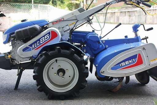 【SOLD OUT】イセキ 耕運機 KLC85 8.2馬力 ガソリン ロータリドッキング機構 管理機 美品【簡易清掃】【農機具でっく】【広島】【耕運機】