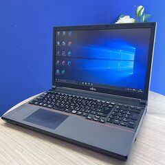 超美品 高速 ノートパソコン 富士通 A574 D023