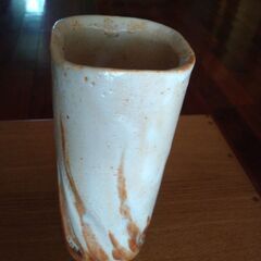花瓶　①　角型　陶器製　