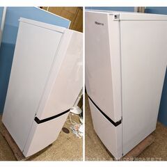 【高年式】2021年製 Hisense 冷凍冷蔵庫 154L HR-D15E 右開き 自動霜取り 省エネLED照明