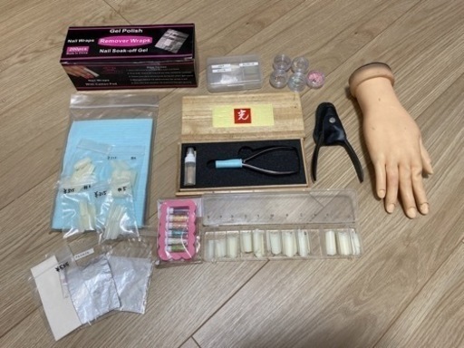 ネイル用品セット　ネイル検定使用品