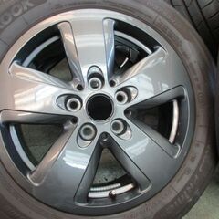 MINI(ミニ）XU15MW　純正16ｲﾝﾁ　4本セット　アロイ・ホイール　　リヴォレット・スポーク　スペクトル・グレー　195/55R16