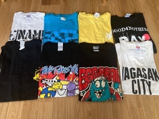 バンドTシャツ　パーカー　バンt monoeyes ヤバイTシャツ屋さん　locofrank egg brain shank Hawaiian6