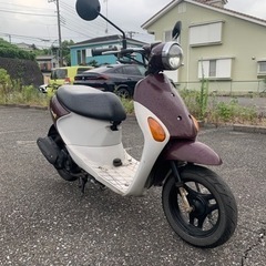 スズキ レッツ4 50 cc 原付 スクーター 4スト 実動 書...