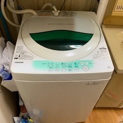 TOSHIBA 5キロ　洗濯機　お譲りします！