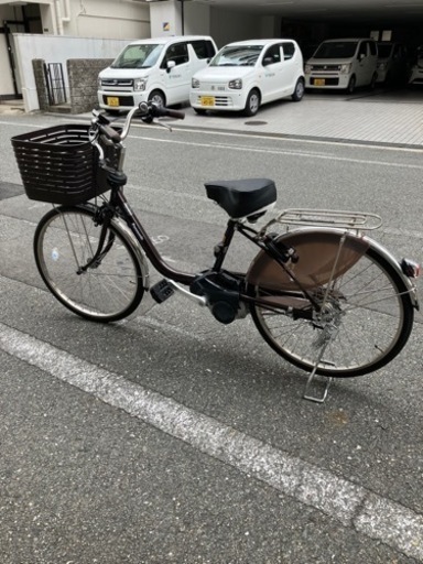 美品　panasonic パナソニック　電動アシスト自転車 24インチ　2019年式　BE-ELD435 説明書付き　鍵付き　充電