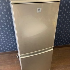 【ネット決済】シャープ　ノンフロン冷凍冷蔵庫　SJ-PD14Y-N