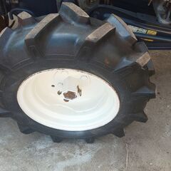 鹿児島発 クボタ 8.5馬力 ディーゼル耕うん機K850 タイヤ良好 爪新品