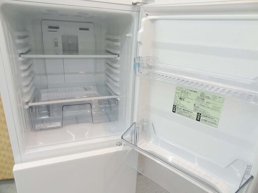 恵庭】ツインバード 冷凍冷蔵庫 HR-E911 110L 2019年製 2ドア 右開き