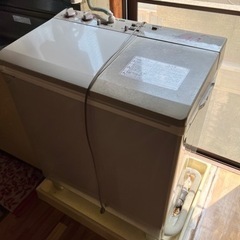 三菱　二層式　洗濯機