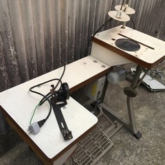 SEIKO TE-6 腕ミシンのテーブル ＋ サーボモーター付