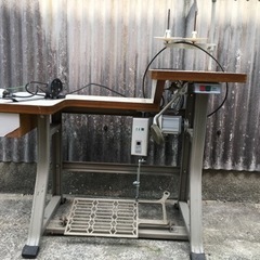 SEIKO TE-6 腕ミシンのテーブル ＋ サーボモーター付