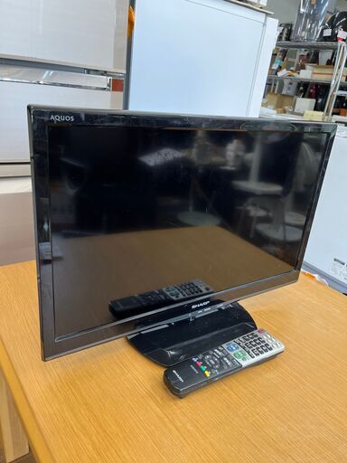 【リサイクルショップどりーむ鹿大前店】No.2128　TV　SHARP　24型　LC-24K20　リモコン付き　2015年製♪