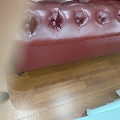 2人掛けソファー　チェスターフィールド　ビンセント　引き取り限定