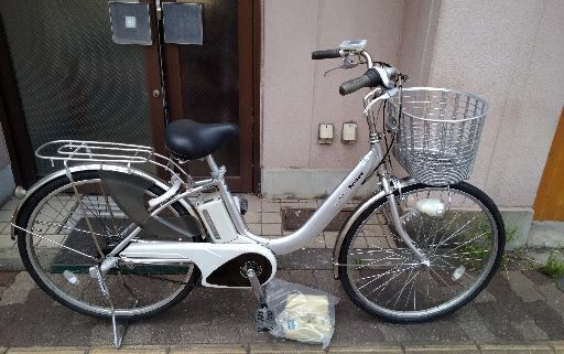 Panasonic[vivi NX]26吋 電動アシスト自転車 6.6Ahバッテリー+充電器(シルバー)