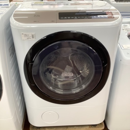 HITACHI 日立 ドラム式洗濯乾燥機 BD-NX120BL 2018年製【トレファク