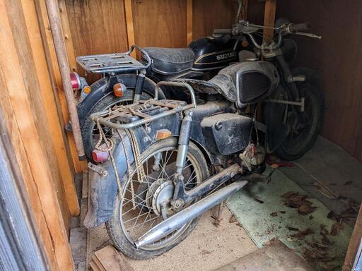 サマーセール♪ SUZUKI クラシックバイク レストア用 現状渡し