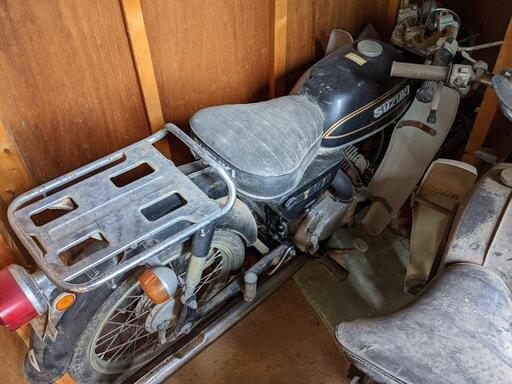 サマーセール♪ SUZUKI クラシックバイク レストア用 現状渡し