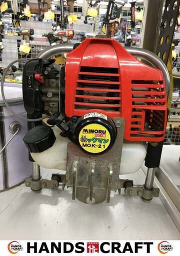 ミノル　MOK-21　杭打ち機　中古品　【ハンズクラフト宜野湾店】