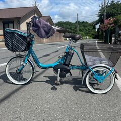 大幅値下げしました　中古電動アシスト自転車 ヤマハ　パスワゴン　2021年10月購入 綺麗です！電動三輪
