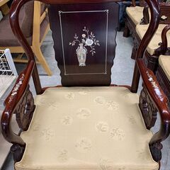 特大サイズ！極上螺鈿細工の李朝卓（検ちゃぶ台ソバン李朝家具民芸家具民