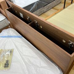 無印良品　引き出し付　セミダブルベッド【トレファク岸和田店】