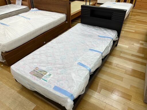 FRANCE BED　シングルベッド　ダークブラウン【トレファク岸和田店】