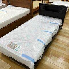 FRANCE BED　シングルベッド　ダークブラウン【トレファク...