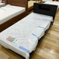 FRANCE BED シングルベッド ダークブラウン【トレファク岸和田店】