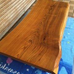 無垢材 一枚板 座卓 ローテーブル 引き取り特価