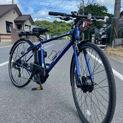 中古電動アシスト自転車 ブリヂストン TB1 人気のブルーです！...