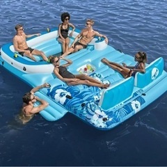 インスタ映え間違いなし6人のり浮き輪！！